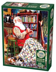 Cobble Hill 1000 db-os puzzle - Santa Quilt (40301) (40301)