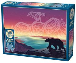 Cobble Hill 500 db-os puzzle - Crossings: Thunderbird and Bear (45003) (45003)