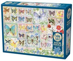 Cobble Hill 500 db-os puzzle - Butterfly Tiles (45025) (45025)