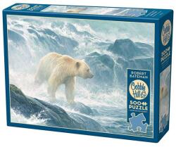 Cobble Hill 500 db-os puzzle - Salmon Watch - Spirit Bear (45026) (45026)