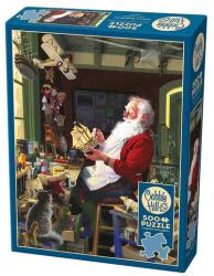 Cobble Hill 500 db-os puzzle - Santas Workbench (45045) (45045)