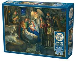 Cobble Hill 500 db-os puzzle - Away in a Manger (45057)