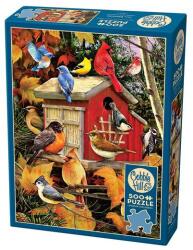 Cobble Hill 500 db-os puzzle - Fall Birdhouse (45061) (45061)