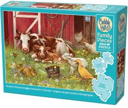 Cobble Hill 350 db-os Family puzzle - Barnyard Babies (47026) (47026)