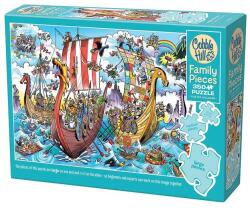 Cobble Hill 350 db-os Family puzzle - Viking Voyage (47033) (47033)