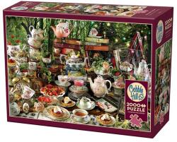 Cobble Hill 2000 db-os puzzle - Mad Hatters Tea Party (49004) (49004)