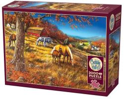 Cobble Hill 2000 db-os puzzle - Hillside Gathering (49022) (49022)