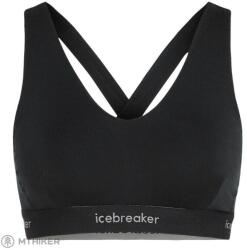 icebreaker Merino 125 Cool-Lite Sprite Racerback melltartó, fekete (L)