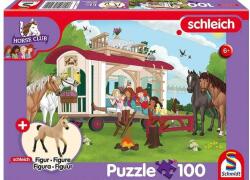 Schmidt Spiele 100 db-os Schleich puzzle figurával - Horse club (56463) (56463)