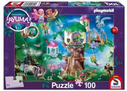 Schmidt Spiele 100 db-os Playmobil puzzle - Ayuma - Magical fairy forest (56480) (56480)