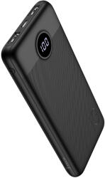 VEGER L10S Power bank 10 000mAh külső akkumulátor LCD Quick Charge PD20W (W1105PD) fekete