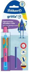 Pelikan Stilou Griffix pentru dreptaci 820301, Motiv Lovely pink, blister (820301)