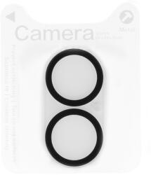 Edzett üveg kemény selyemnyomással kamerához (LENCSE) iPhone 16/16 Plus-hoz (sziget)