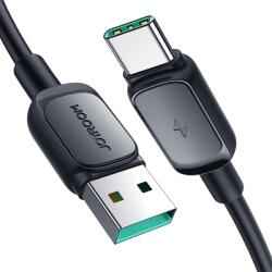 JOYROOM Multi-Color Series A14 USB-A / USB-C 3A Kábel 1.2 m - Fekete