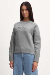 HUGO BOSS bluza femei, culoarea gri, cu imprimeu, 50518770 9BYH-BLD019_09X (50518770)