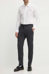 KARL LAGERFELD pantaloni barbati, culoarea negru, drept, 543006.255056 9BYH-SPM00T_99X