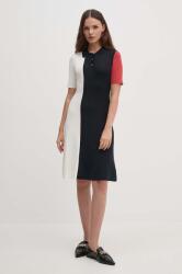 Tommy Hilfiger rochie midi, evazati, WW0WW42712 9BYH-SUD025_MLC (WW0WW42712)