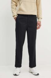 Calvin Klein pantaloni barbati, culoarea negru, drept, J30J326822 9BYH-SPM00A_99X