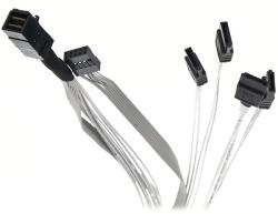 Adaptec 2279800-R PMC Mini SAS HD 4x SATA Kábel - 0.8 m