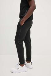 Calvin Klein Jeans pantaloni de trening culoarea negru, cu imprimeu, J30J326175 9BYH-SPM0KN_99X