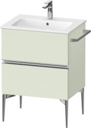 Duravit Sivida szekrény 61x47.7x59.1 cm mosdókagyló alá akasztható zöld-króm SV4643010HH0000