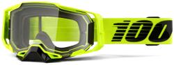 Motocross szemüveg 100% ARMEGA Nukleáris Citrus sárga (tiszta plexi) eladás