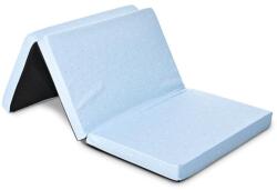Lorelli Saltea pliabila de voiaj, Lorelli, spuma elastica, 60 x 120 x 5 cm, Blue Sky Saltea bebelusi