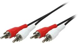 LogiLink Audio cable, 2x2 Cinch male, 2, 5m (CA1039)