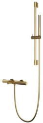 AREZZO design design ELEGANT termosztatikus kádcsaptelep szett, szálcsiszolt arany AR-1295BG (AR-1295BG)