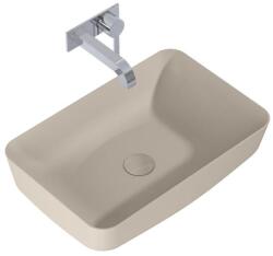 AREZZO design design pultra ültethető mosdó NOMIA 50x39, matt beige AR-146051 (AR-146051)