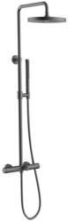 AREZZO design design ELEGANT 3 funkciós termosztatikus zuhanyrendszer, gun metal AR-3095GM (AR-3095GM)