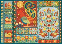 Cobble Hill 40051 - Scandi Chicken Quilt - 1000 db-os puzzle