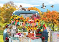 Cobble Hill 45063 - Country Truck in Autumn - 500 db-os puzzle (45063)