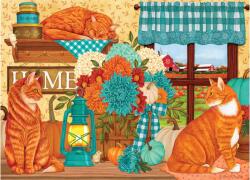 Cobble Hill 45075 - Pumpkin Patch Cats - 500 db-os puzzle (45075)