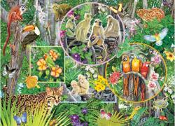 Cobble Hill 47004 - Rainforest Magic - 350 db-os Family puzzle (47004)