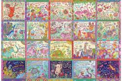 Cobble Hill 49023 - Happy Thoughts - 2000 db-os puzzle (49023)