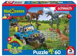 Schmidt Spiele 56461 - Prehistoric giants - 60 db-os Schleich puzzle figurával (56461)