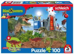 Schmidt Spiele 56462 - Dinosaurs - 100 db-os Schleich puzzle figurával (56462)
