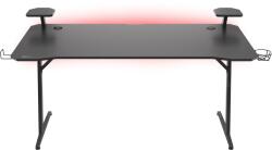 NATEC Genesis Holm 510 RGB Gamer Asztal - Fekete
