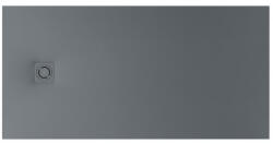 Roca Terran-N Stonex zuhanytálca 120x70 cm csúszásgátló felülettel és lefolyóval, palaszürke APA014B02BC01200 (APA014B02BC01200)