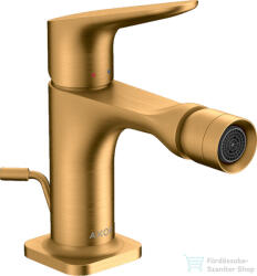 Hansgrohe AXOR Citterio M bidé csaptelep automata leeresztővel, szálcsiszolt arany hatású 34210250 (34210250)