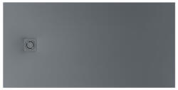 Roca Terran-N Stonex zuhanytálca 120x75 cm csúszásgátló felülettel és lefolyóval, palaszürke APA014B02EE01200 (APA014B02EE01200)