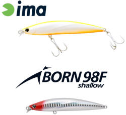 IMA IBORN 98F SHALLOW 98mm 13gr 001 Red Head (IB98FS-001) - koi-farm