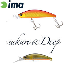 IMA SUKARI 60 DEEP 60mm 8gr 010 Orange Belly Ayu (SU60D-010) - koi-farm