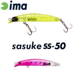 IMA SASUKE SS-50 50mm 1.7gr 011 Pink Shirasu (SKS50-011)