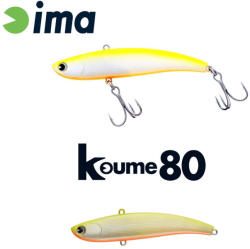 IMA KOUME VIBRATION 80 80mm 15gr 102 Chart Back Pearl (KU80-102) - koi-farm