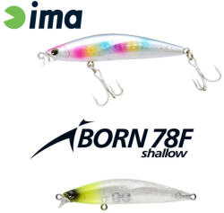 IMA IBORN 78F SHALLOW 78mm 8.5gr 004 Chart Head Clear (IB78FS-004) - koi-farm