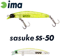 IMA SASUKE SS-50 50mm 1.7gr 010 Lime Red Pepper (SKS50-010) - koi-farm