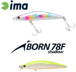 IMA IBORN 78F SHALLOW 78mm 8.5gr 003 Chart Back Pearl (IB78FS-003) - koi-farm