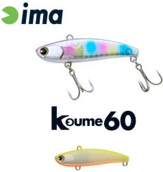 IMA KOUME VIBRATION 60 60mm 11gr 102 Chart Back Pearl (KU60-102) - koi-farm